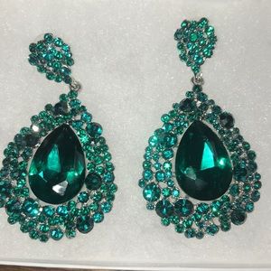 Teal/Green Earrings